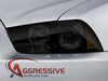 2011 - 2014 Dodge Charger Headlight film  Precut Smoked Vinyl Overlay Tint