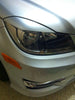 2012 2013 Mercedes Benz C300 C350 C250 C63 Head Light Eyelids IRIDIUM SILVER
