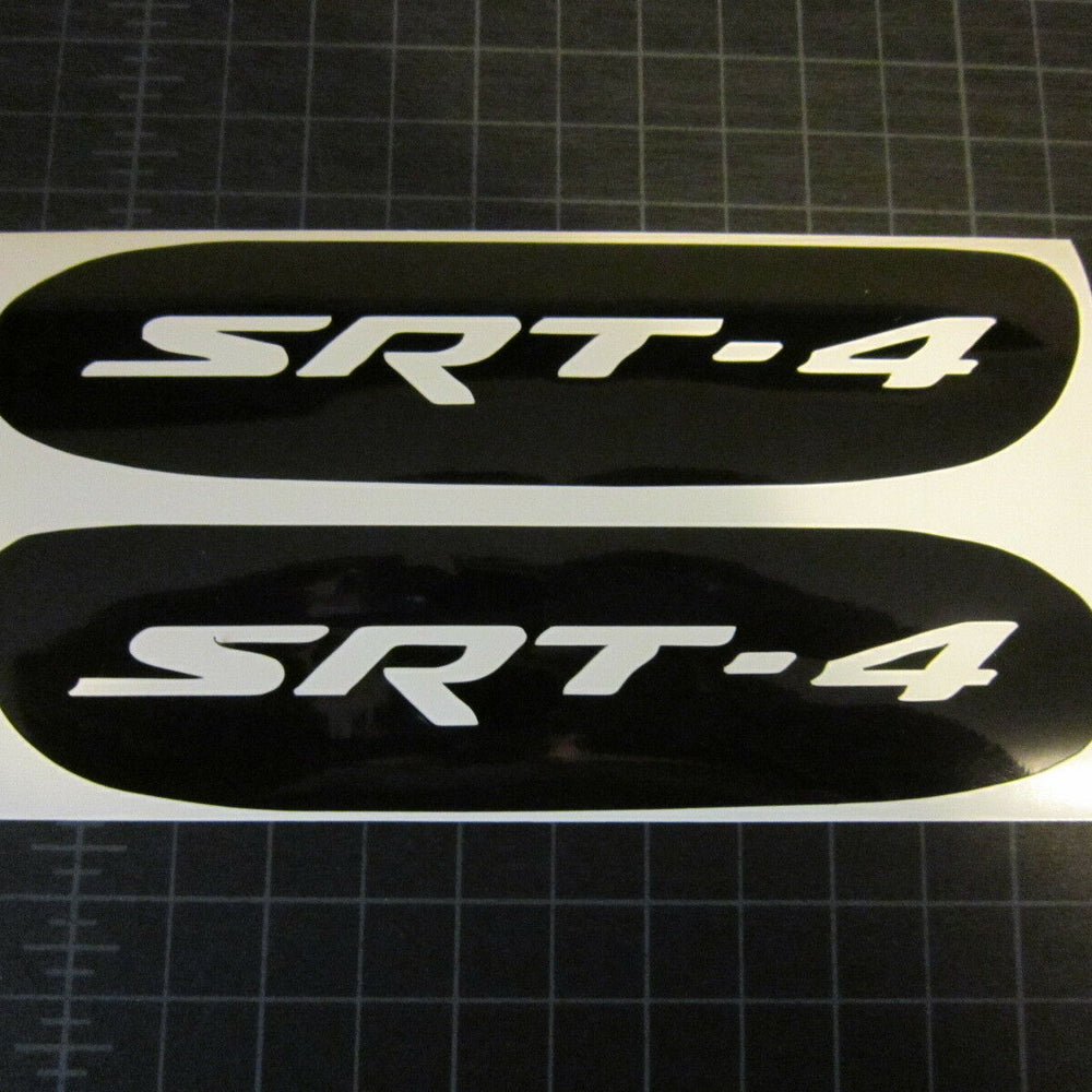 SRT-4  Side Marker  Shaded  Overlays Film  Neon  Logo  Light  Dodge  Decal  cut out  Black Vinyl  Black Out  allow light to shine  2003-2006