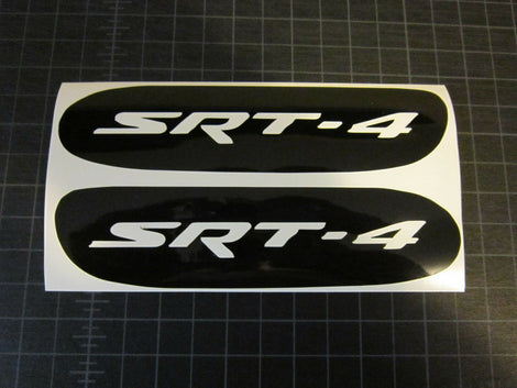 SRT-4  Side Marker  Shaded  Overlays Film  Neon  Logo  Light  Dodge  Decal  cut out  Black Vinyl  Black Out  allow light to shine  2003-2006