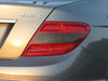 2008-2011 Mercedes C300 C350 C250 Smoked Reverse Light Taillight Overlays tinted