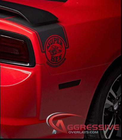 Vinyl Film  Tinted  Rear Side Marker  Overlay  Dodge  Charger  35% Smoked  2011-2014