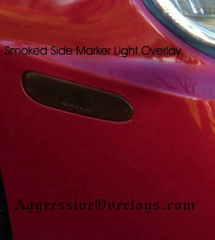 Vinyl layer mask  SRT 4  Smoked  Side Marker Light  Overlays  Neon  Light  Dodge  2000 to 2006