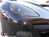2005 to 2013 Corvette C6 Smoked Head Light Fog Overlay Film Tint - 6 PIECE KIT