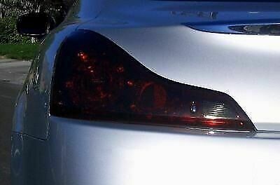vinyl tint  Taillight  Smoked  Smoke  Overlays  layer  Infiniti  G37s  G37  darker sleeker look  Coupe