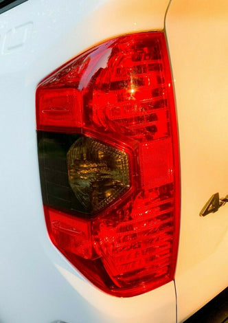Tundra  TRD Pro  TRD Off Road  Toyota  Tint Vinyl Film  Tail Light  SR-5  SR  Smoked  Precut Reverse  Platinum  OVERLAYS  Limited  Left & Right  Dark Smoked  2014 - 2020  1794 Edition