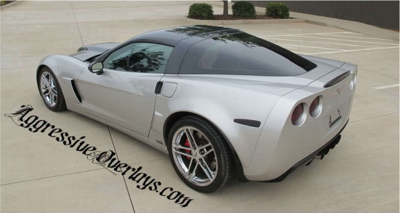 tinted vinyl  Smoked Overlays  Side Marker  FRONT Light  FRONT & REAR  Corvette  Chevrolet  C6