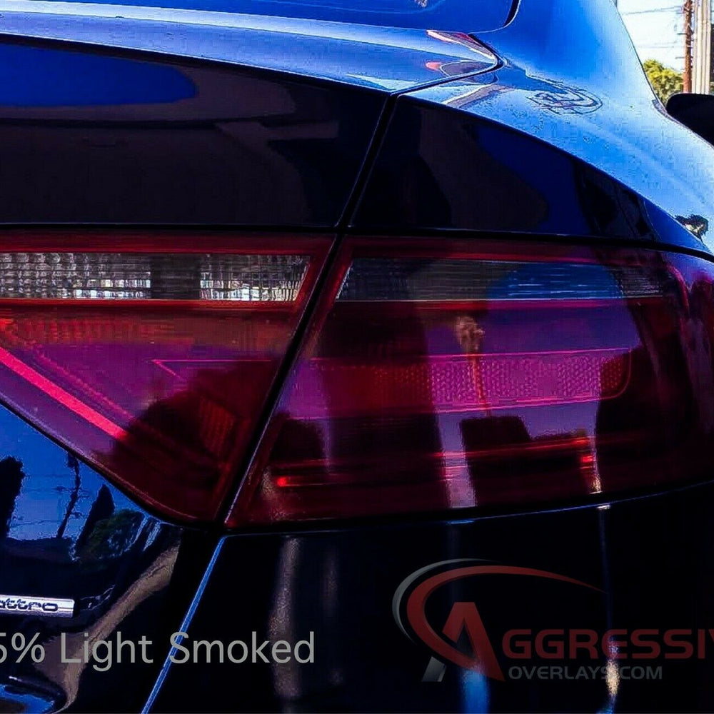 Vinyl Tint  Tail Light  Smoked  S5  RS5  Overlays  Film Smoke  Audi  A5  35% light smoked  2008-2014  20% Dark Smoked