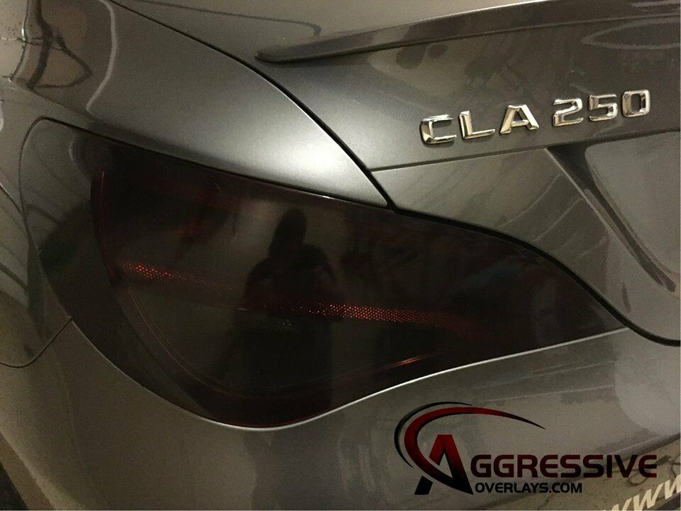 Vinyl Film  Tinted  Tail Light  Precut  Mercedes Benz  Light Smoke 35%  CLA  AMG 45  250