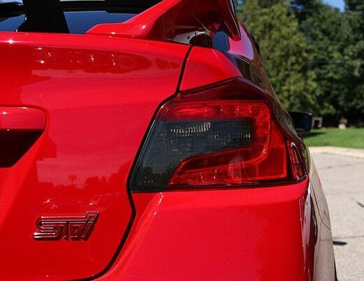 Tint Smoke  Taillights  Subaru WRX  STi Sedan  Smoked Taillights  Smoked  Reverse Light  Overlays  2015-2018