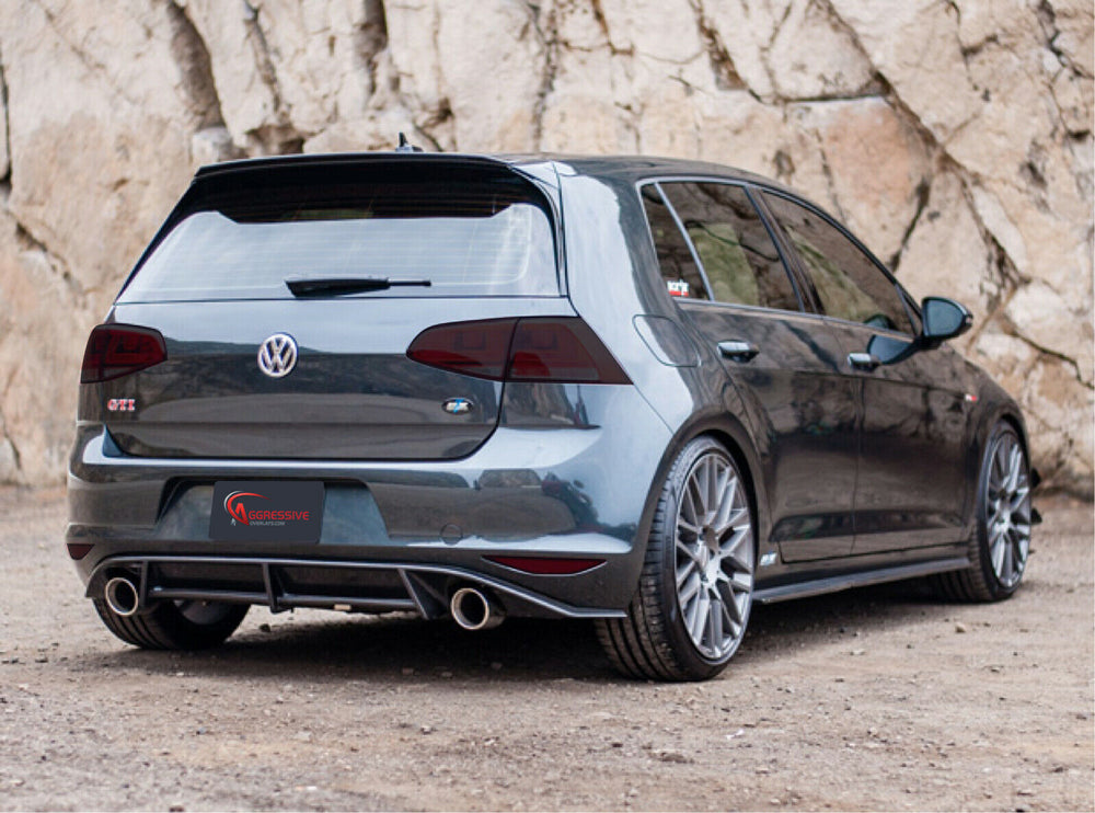 Volkswagen  Vinyl Film  Smoked  Shades layer  REFLECTOR  Rear Bumper  Overlays  GTI  2015 to 2017