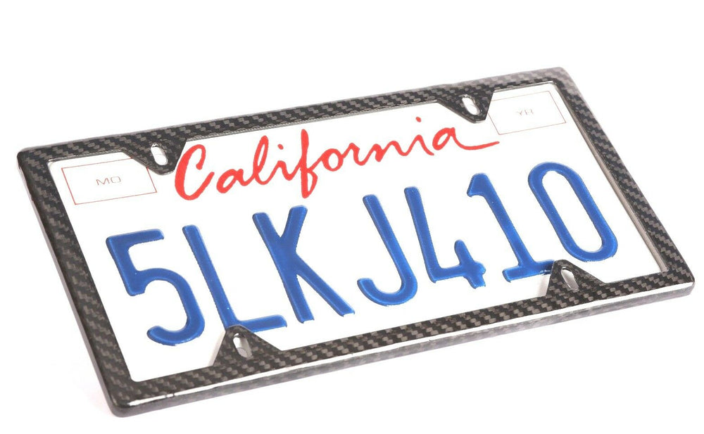 LICENSE PLATE  GENUINE  COVER  CARBON FIBER