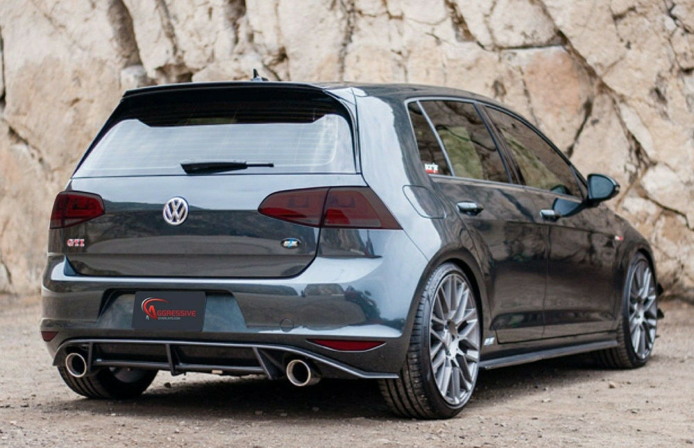 Volkswagen  Vinyl  Tail Light  Smoked  Rear Reflector  Overlays Film  Overlays  GTI  3rd Brake