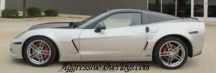 tinted vinyl  Smoked Overlays  Side Marker  FRONT Light  FRONT & REAR  Corvette  Chevrolet  C6