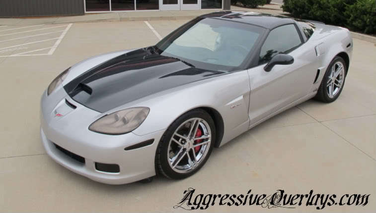 vinyl Overlays  tinted vinyl film  Smoked  Overlays  FRONT & REAR Side Marker  Corvette  Chevrolet  C6