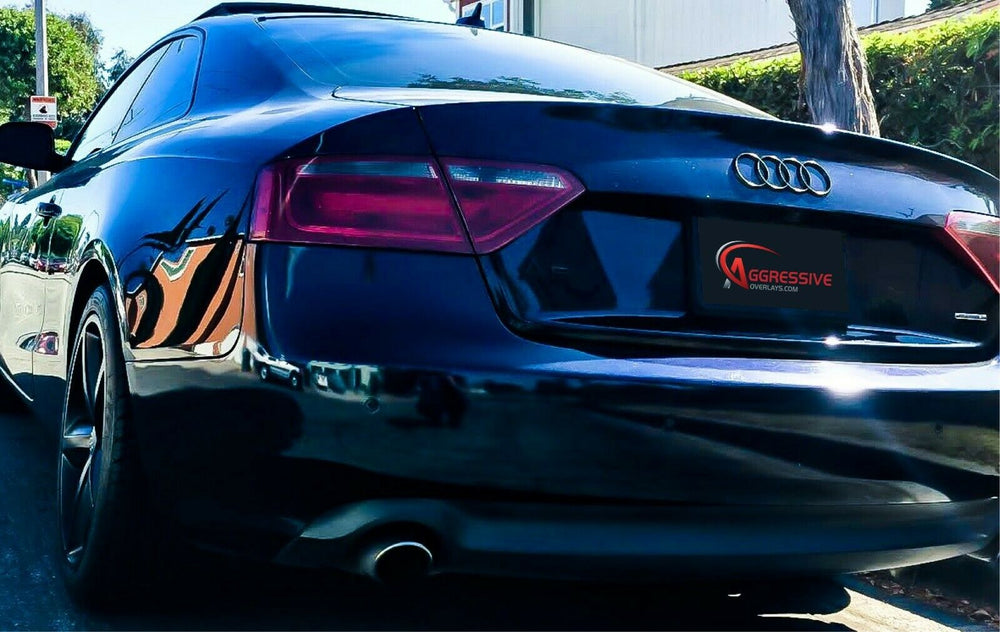 Vinyl Tint  Tail Light  Smoked  S5  RS5  Overlays  Film Smoke  Audi  A5  35% light smoked  2008-2014  20% Dark Smoked