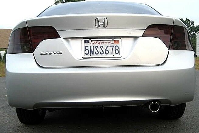 Tint film  Tail Light  Si  Sedan  Overlay  LX  Honda  EX-L  EX  DX-G  DX  Civic  4 Door  35% Light Smoked  2006-2011