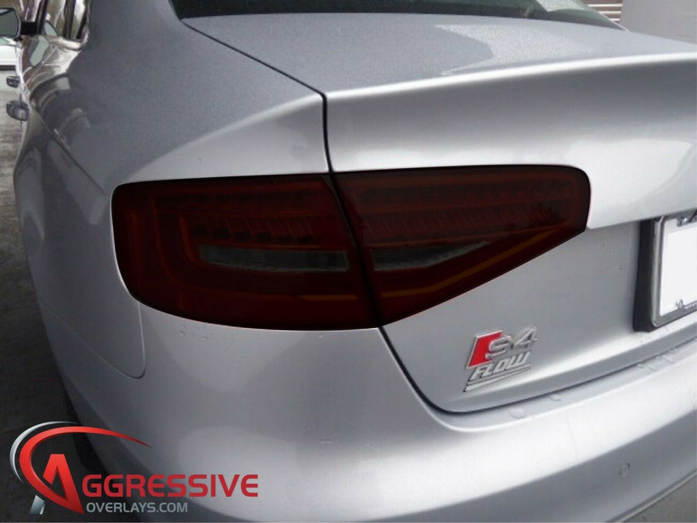 vinyl Tint  Tail Light  S4  Overlays  Dark smoked  Audi  A4  2013-2016