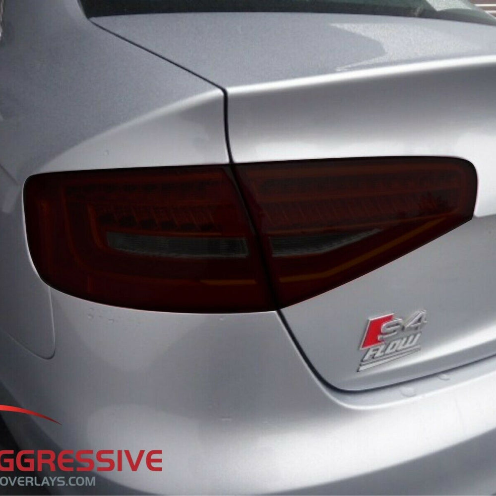 vinyl Tint  Tail Light  S4  Overlays  Dark smoked  Audi  A4  2013-2016