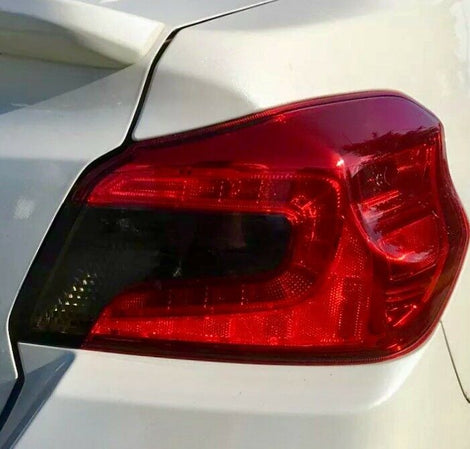 Tint Smoke  Taillights  Subaru WRX  STi Sedan  Smoked Taillights  Smoked  Reverse Light  Overlays  2015-2018