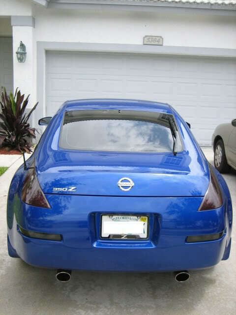 Tint  Tail Light  Smoked  Rear Bumper Light  Precut  Overlays film  Nissan  Cover  350Z