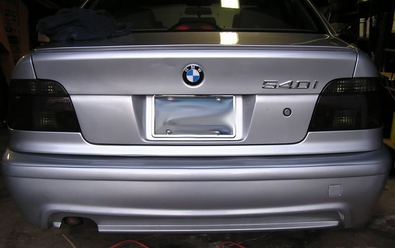 Vinyl  Tint Film  Tail light  Smoked  Overlays  Headlight  E39  BMW  540  530  528  35% light smoked  20% Dark Smoked  1997-2003