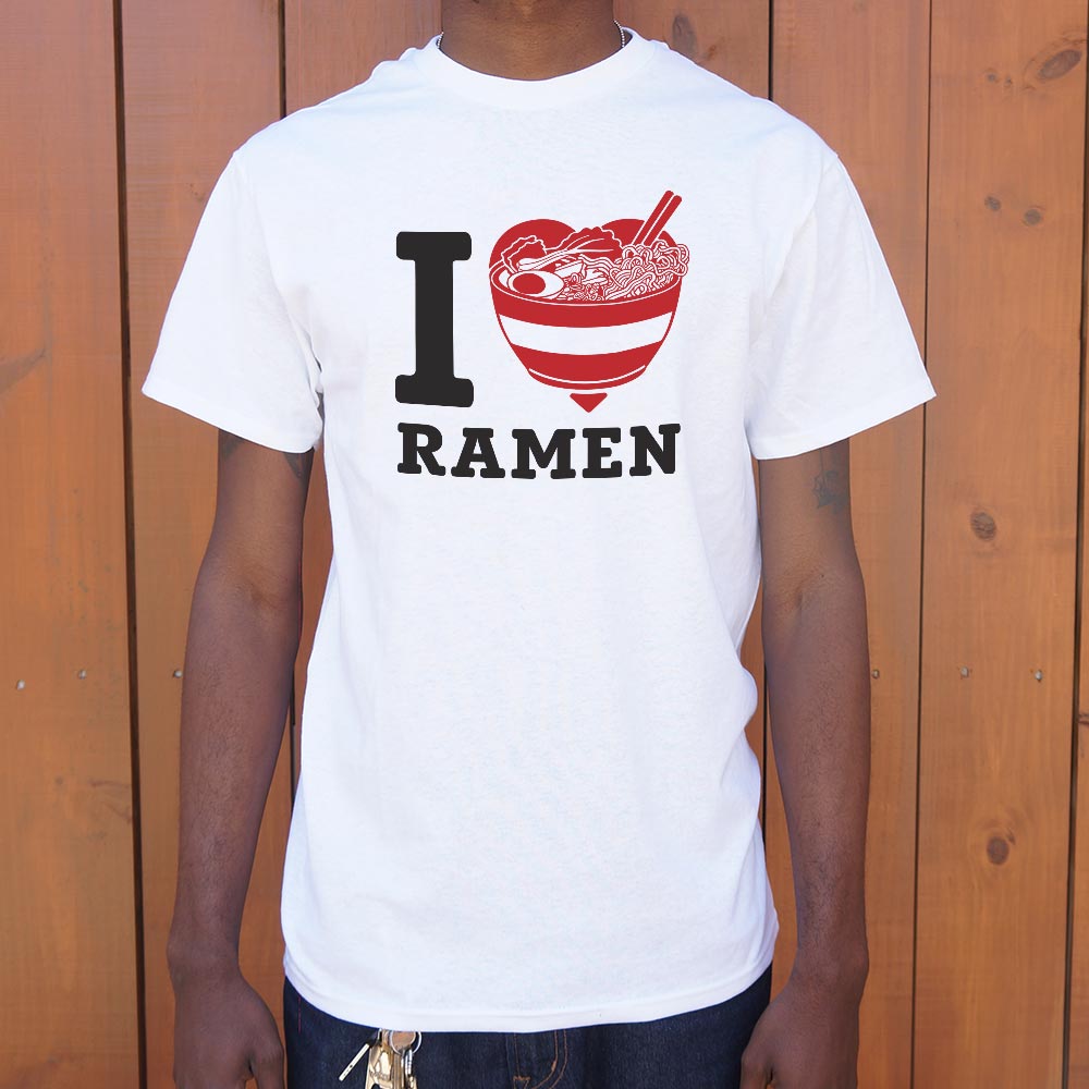 I Love Ramen T-Shirt (Mens)